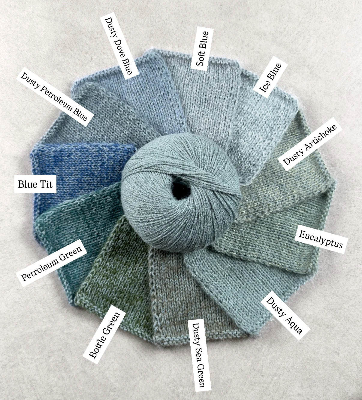 Knitting for Olive Merino - Dusty Aqua - Image 3