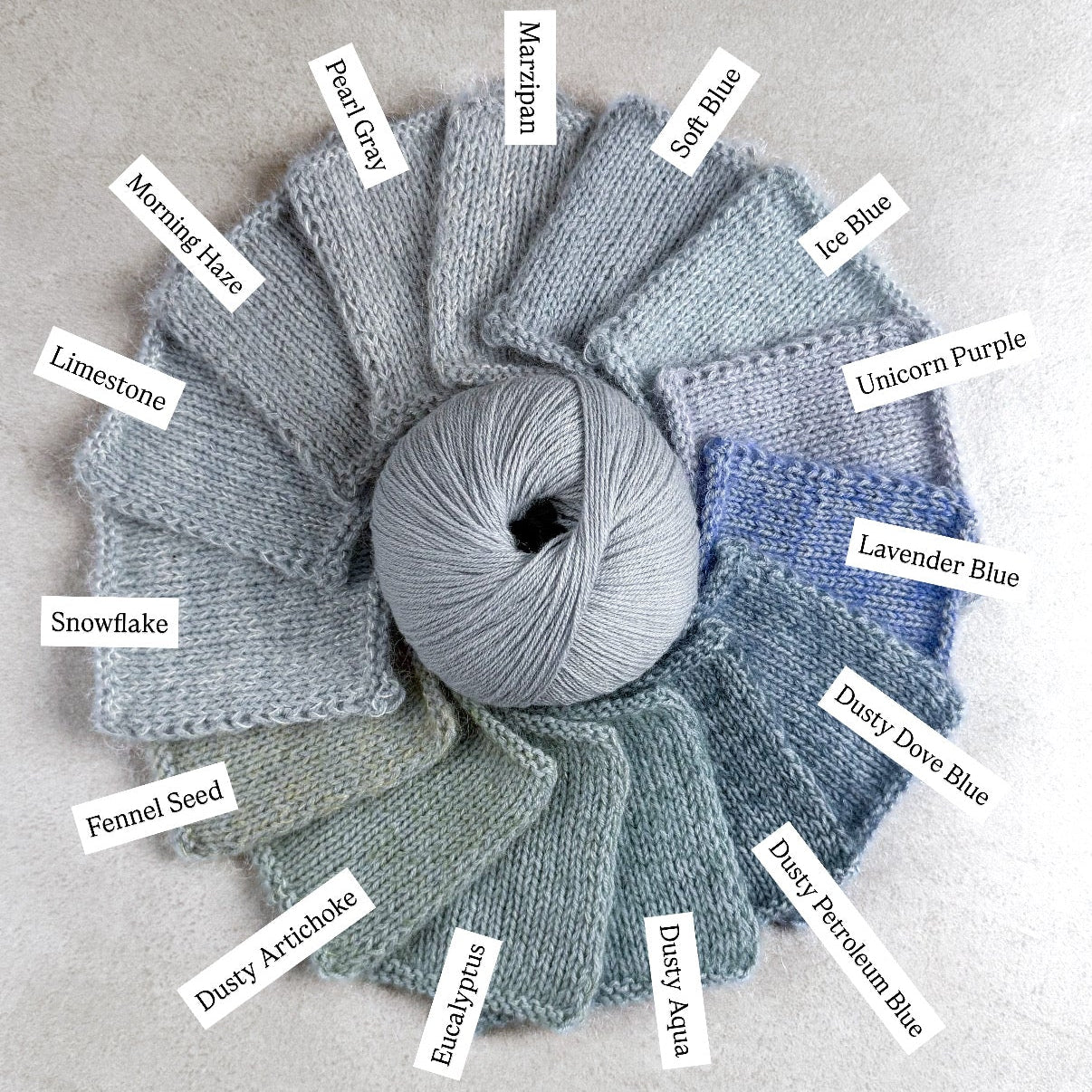 Knitting for Olive Merino - Soft Blue - Image 3