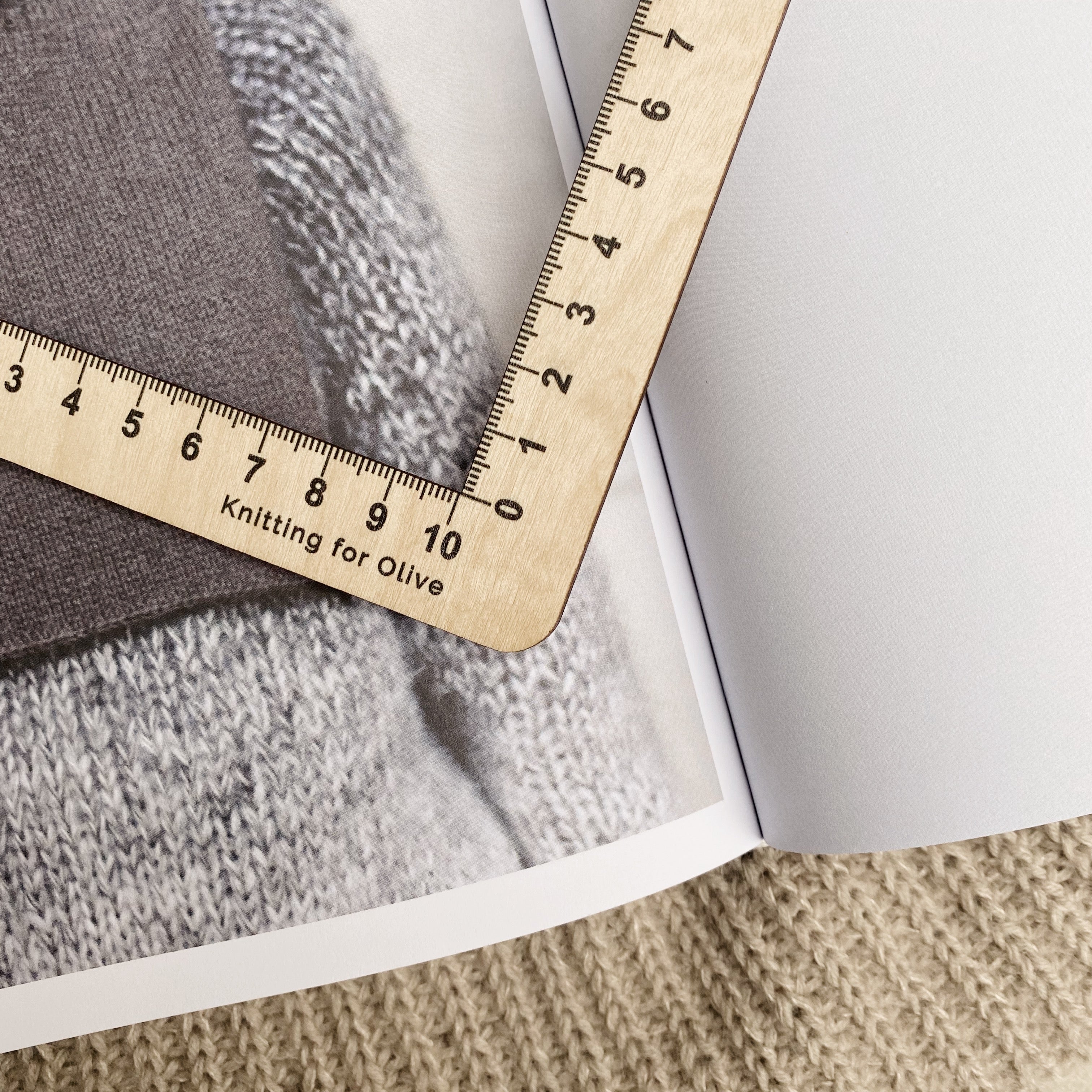 Knitting For Olive knitting gauge meter - Image 4